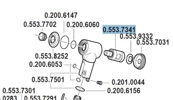 Изображение Ротор для 25 LH 0.553.7341
